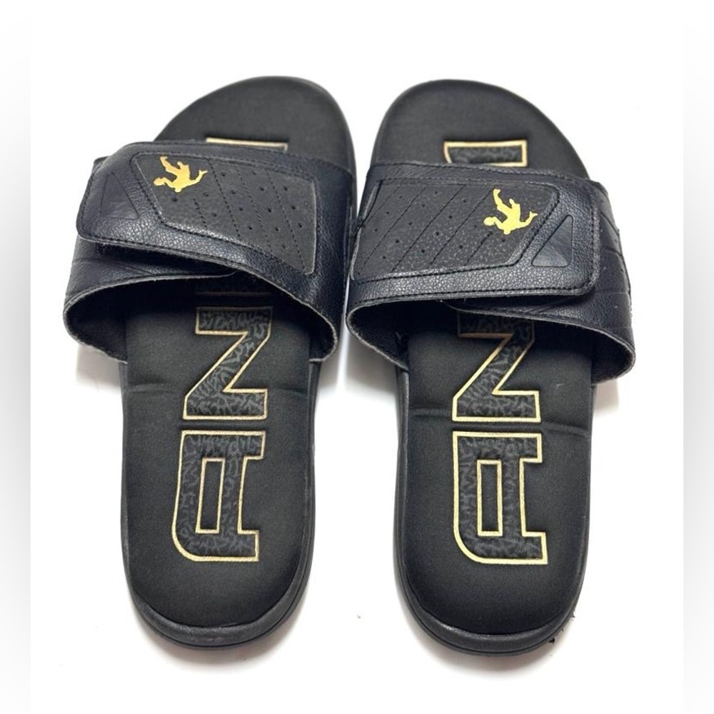 AND SHAQ‎ Black Slippers - Picture 5 of 5